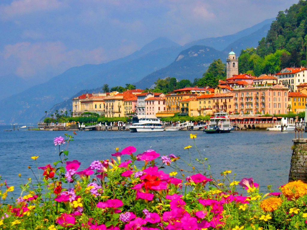 beautiful lake como