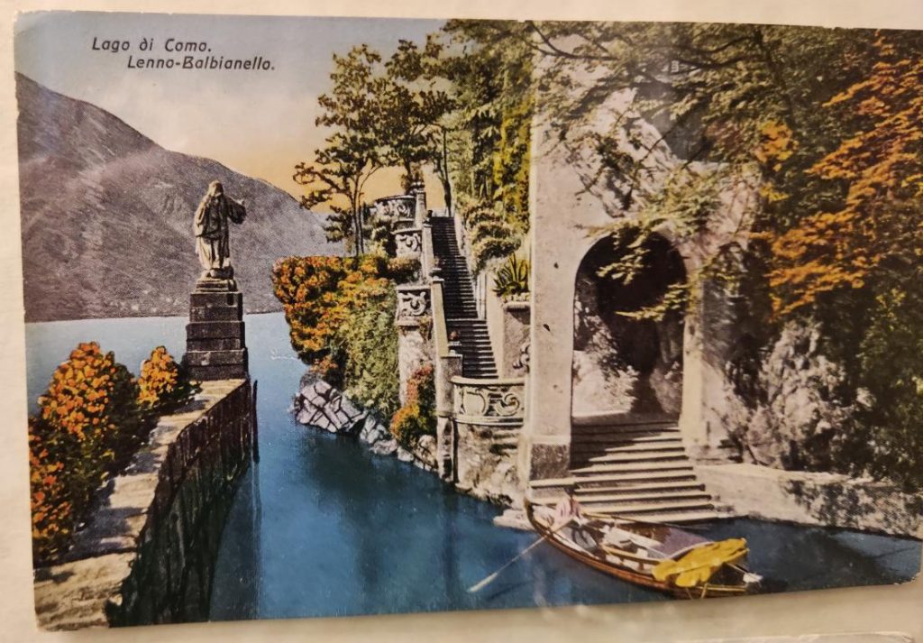 Lenno villa Balbianello cartolina 1