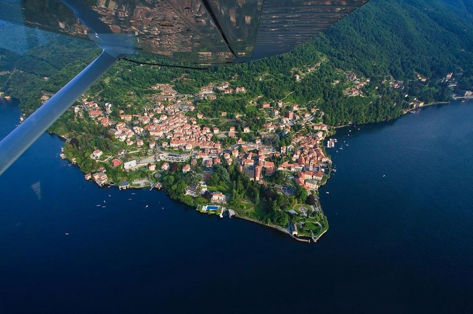 como lake from the sky