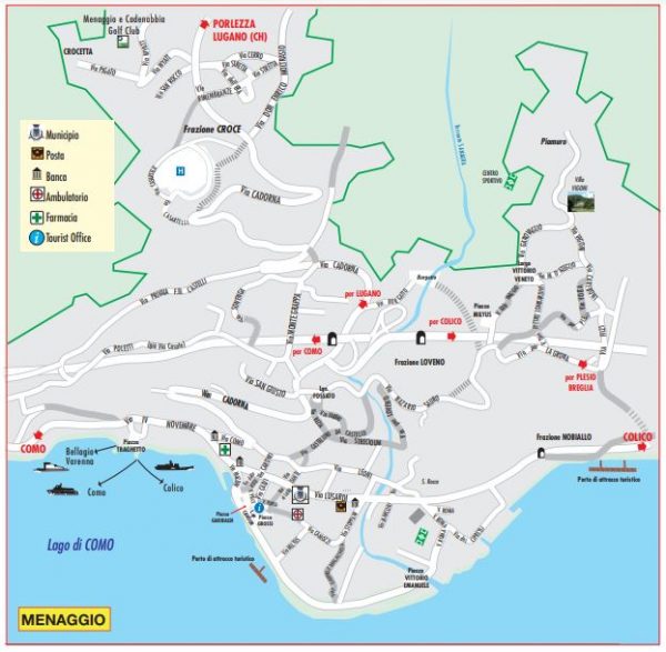 Map - Lago di Como