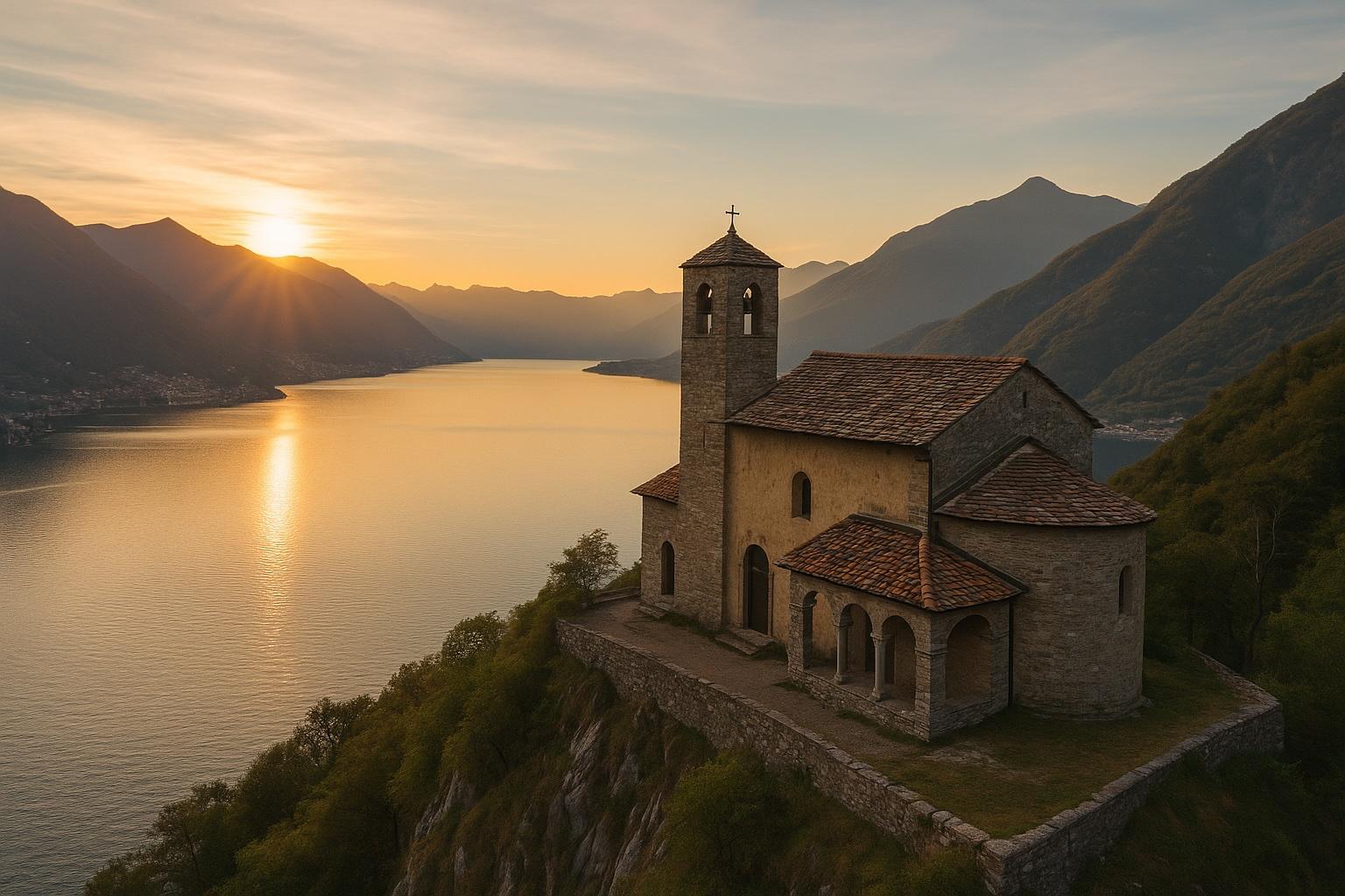 Stories carved in stone: ancient sanctuaries above Lake Como