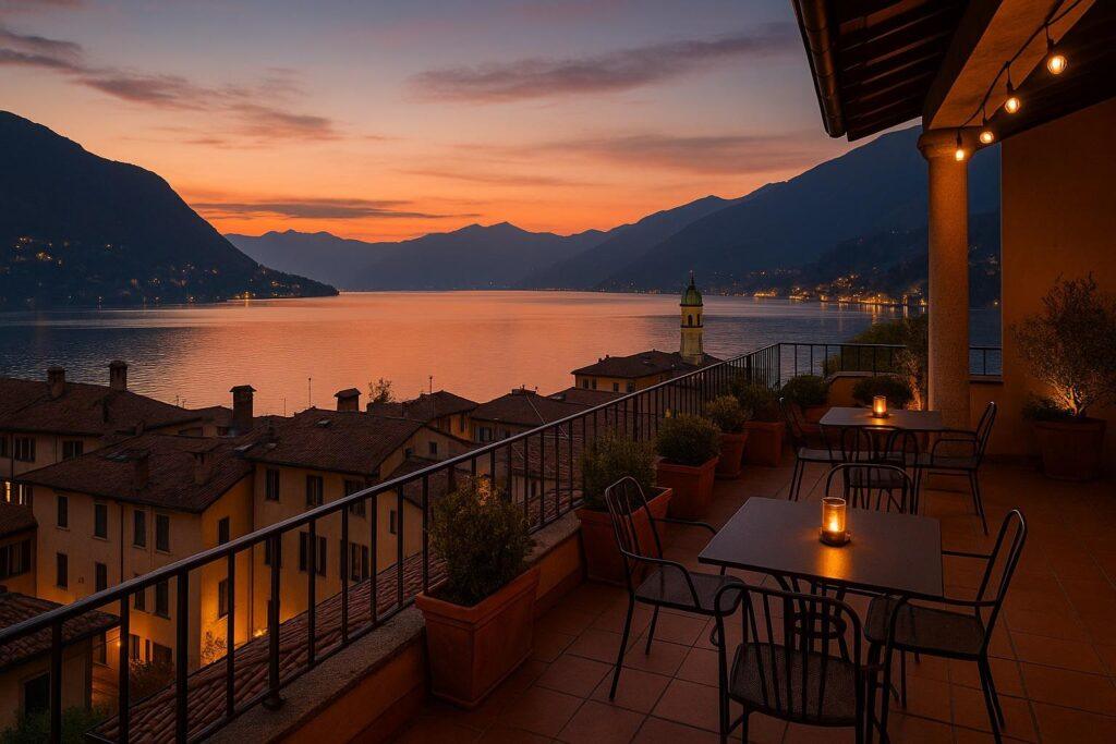 Autumn nights on rooftops: unexpected views over the lake