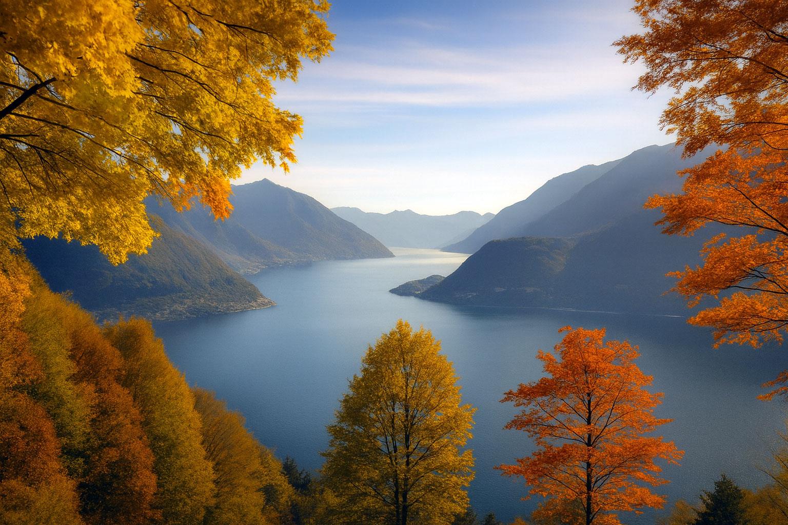 Autumn on Lake Como: the best trails among foliage and views