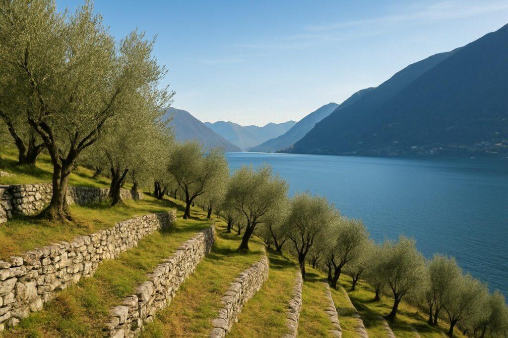 Olive groves by the water: forgotten traditions around the lake